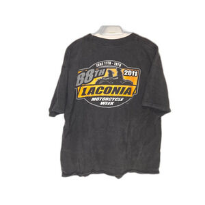 Alstyle Laconia Motorcycle Week 88th Anniversary T-Shirt 2011 Men's Size XL